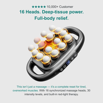 ZaviRoo™ 16-Head Deep Tissue Massager